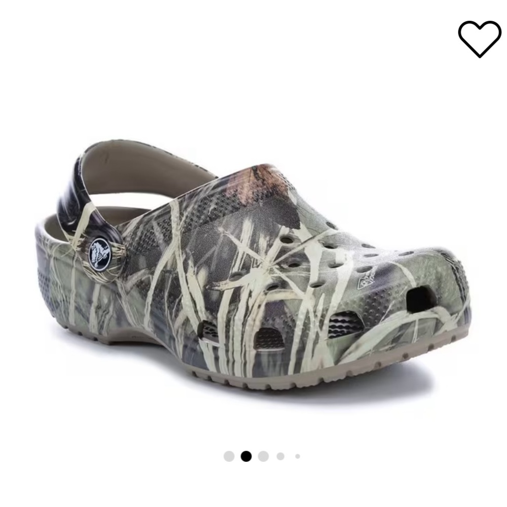 CROCS Green and Brown Water Shoes with Ventilation